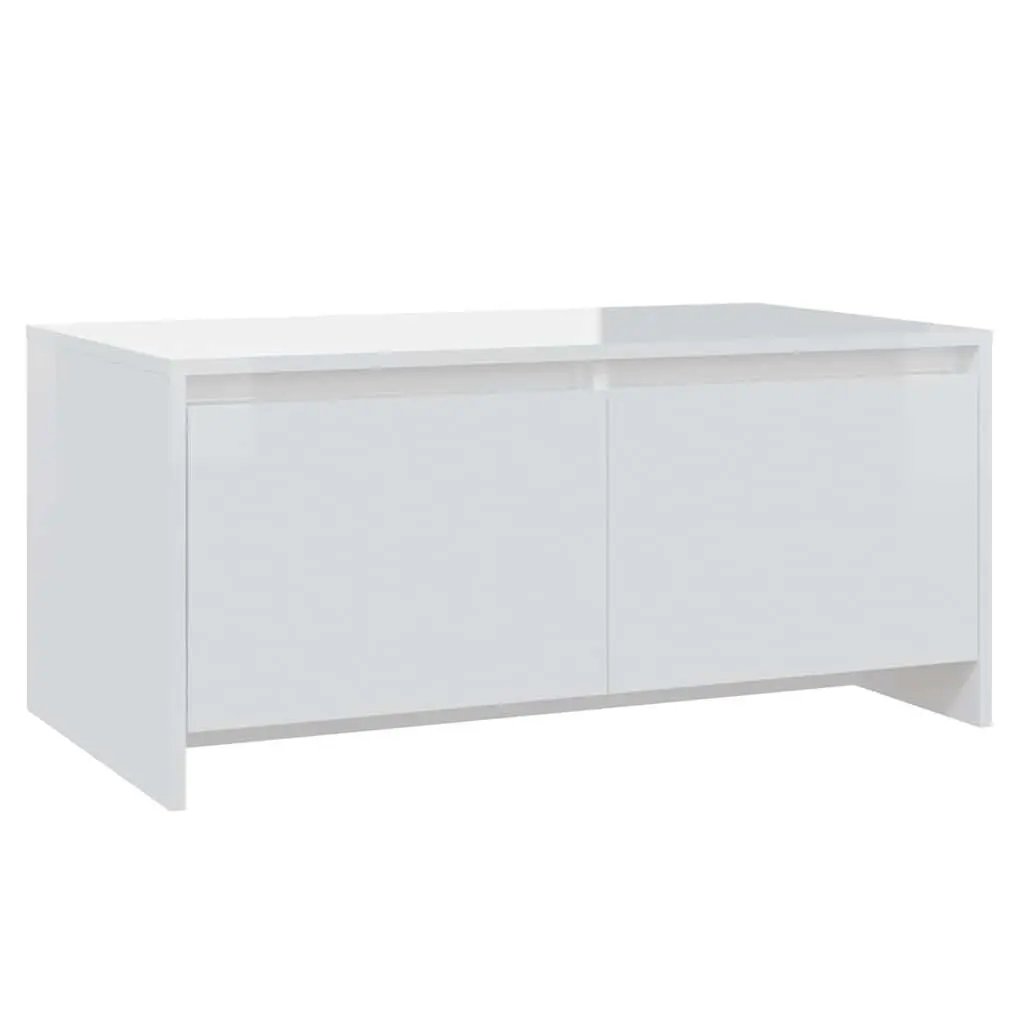High Gloss White Coffee Table