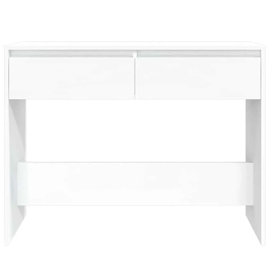Console Table White Hallway Entrance Accent Side Storage Display Furniture