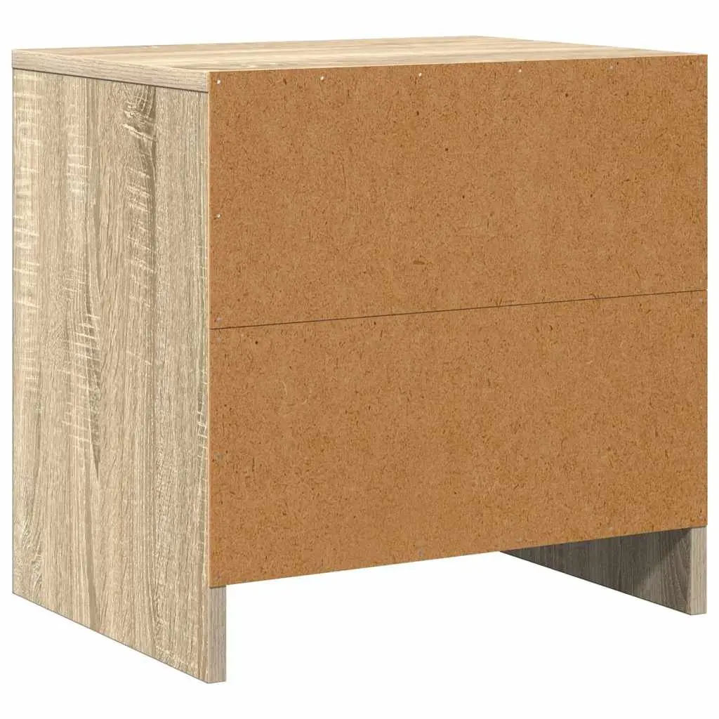 Beige Bedside Cabinet with Storage Door
