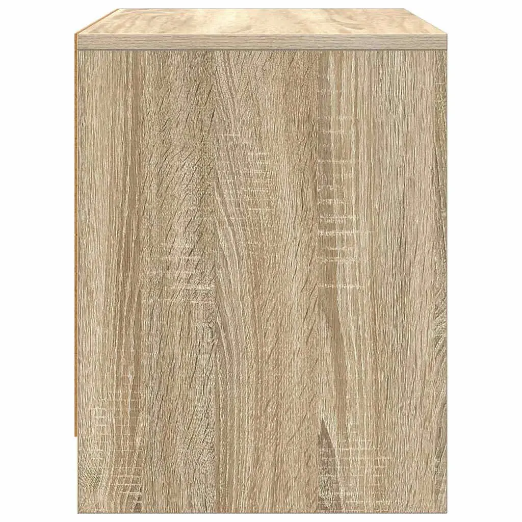 Beige Bedside Cabinet with Storage Door