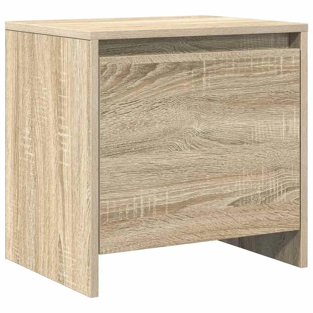 Bedside Storage Cabinet, Engineered Wood 45x34x44.5cm