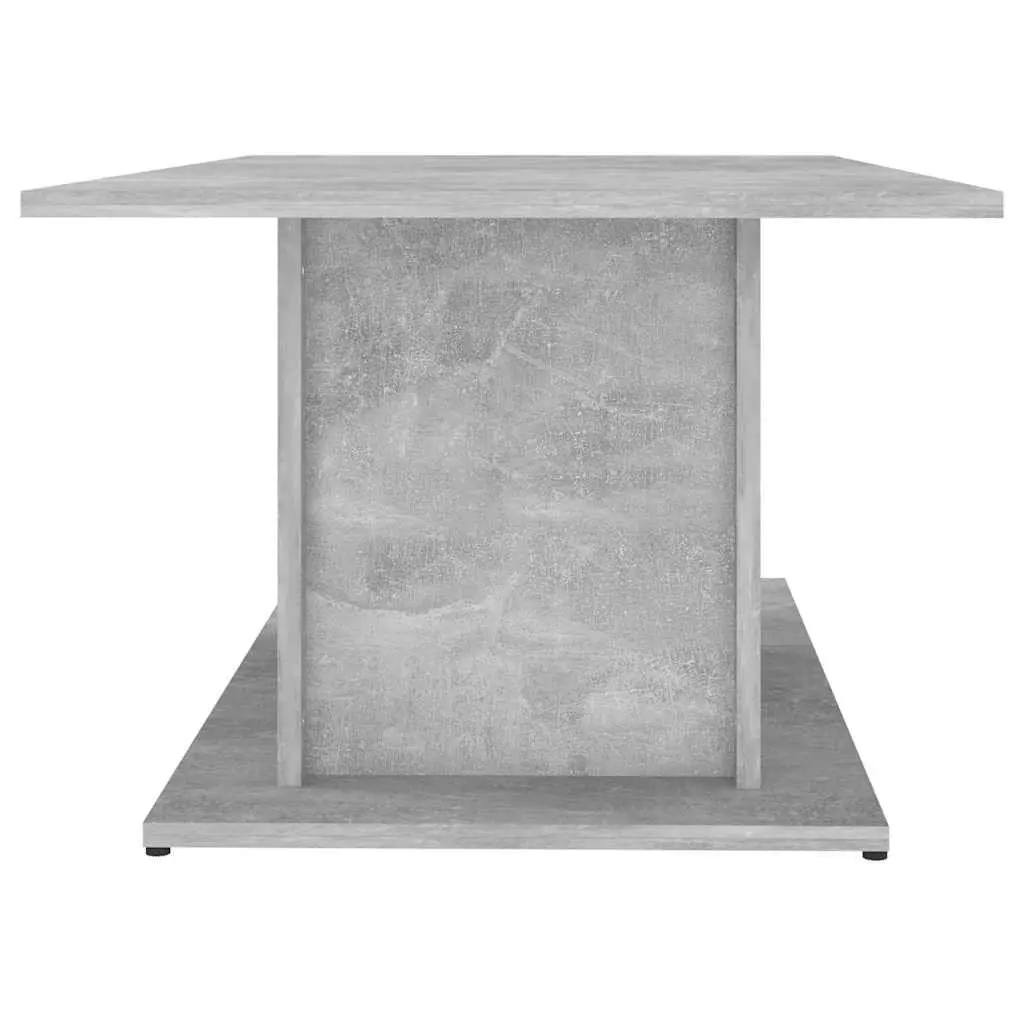 Coffee Table Grey Engineered Wood Living Room Accent Furniture 102x55.5x40cm