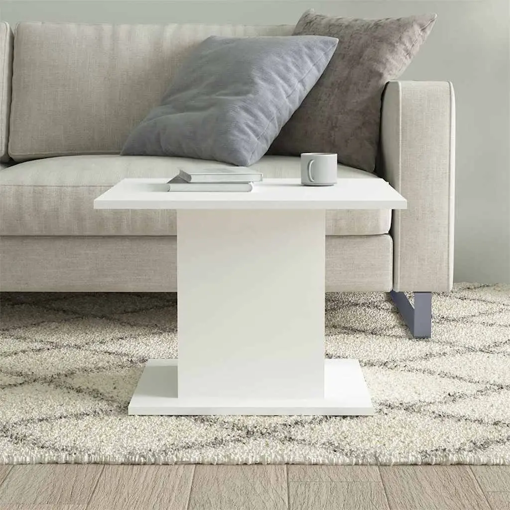 White Coffee Table in Engineered Wood
