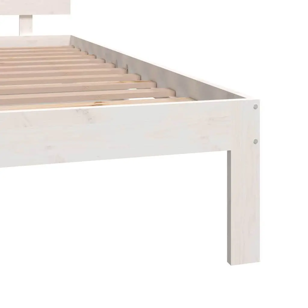 Solid Pine Wood Bed Frame 150x200cm