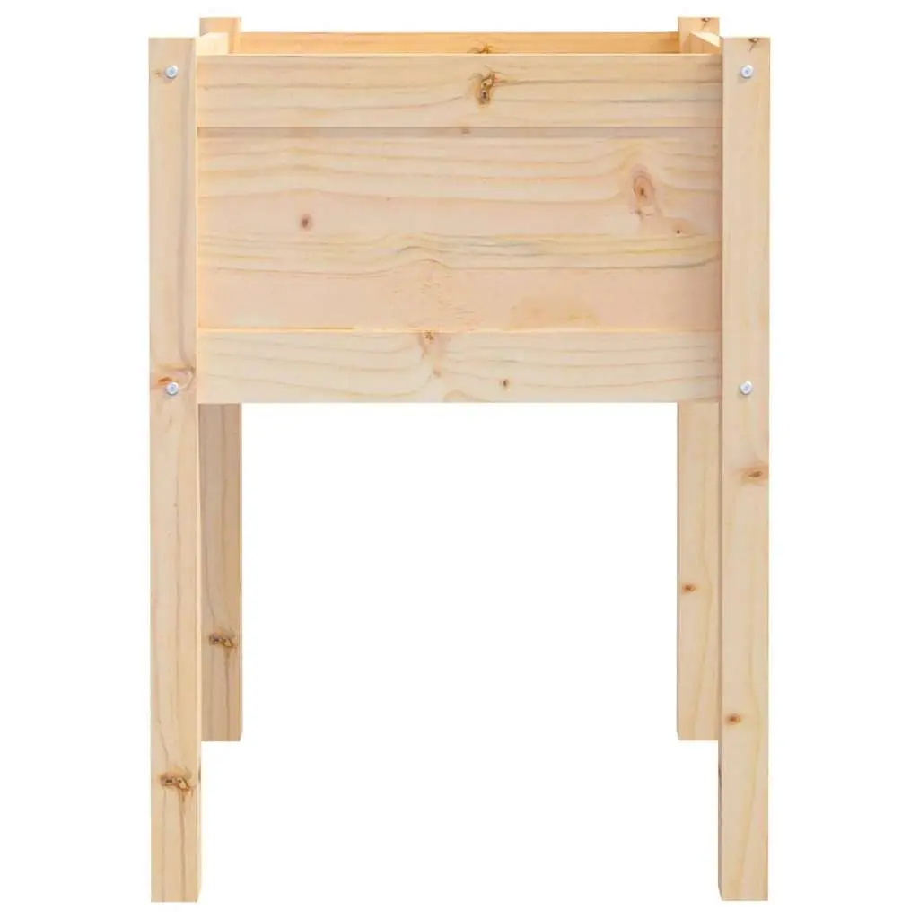 Garden Planters Outdoor 50x50x70 cm Raised Bed Wooden