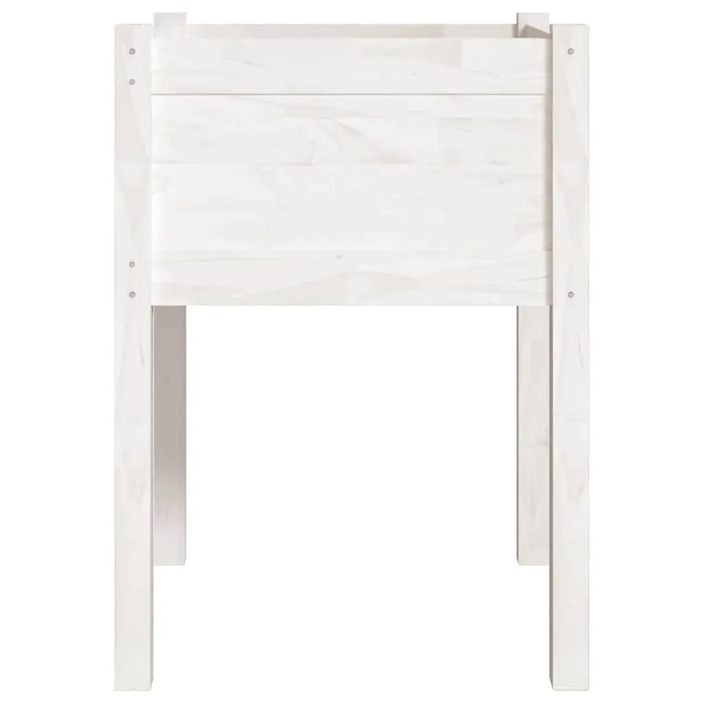 Wooden Garden Planter Box Outdoor Raised Bed 50x50x70cm