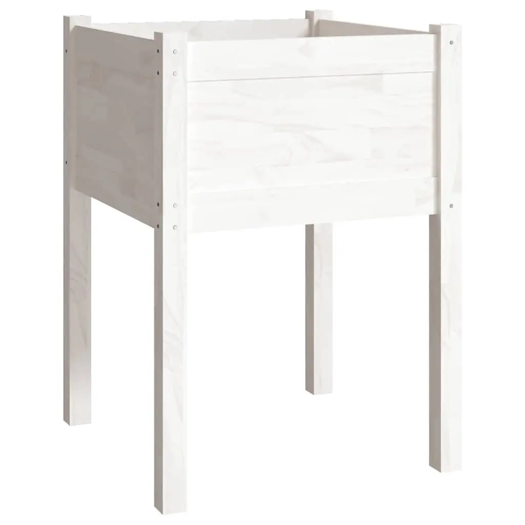 Wooden Garden Planters for Outdoor Use 50x50x70 cm Set of 2
