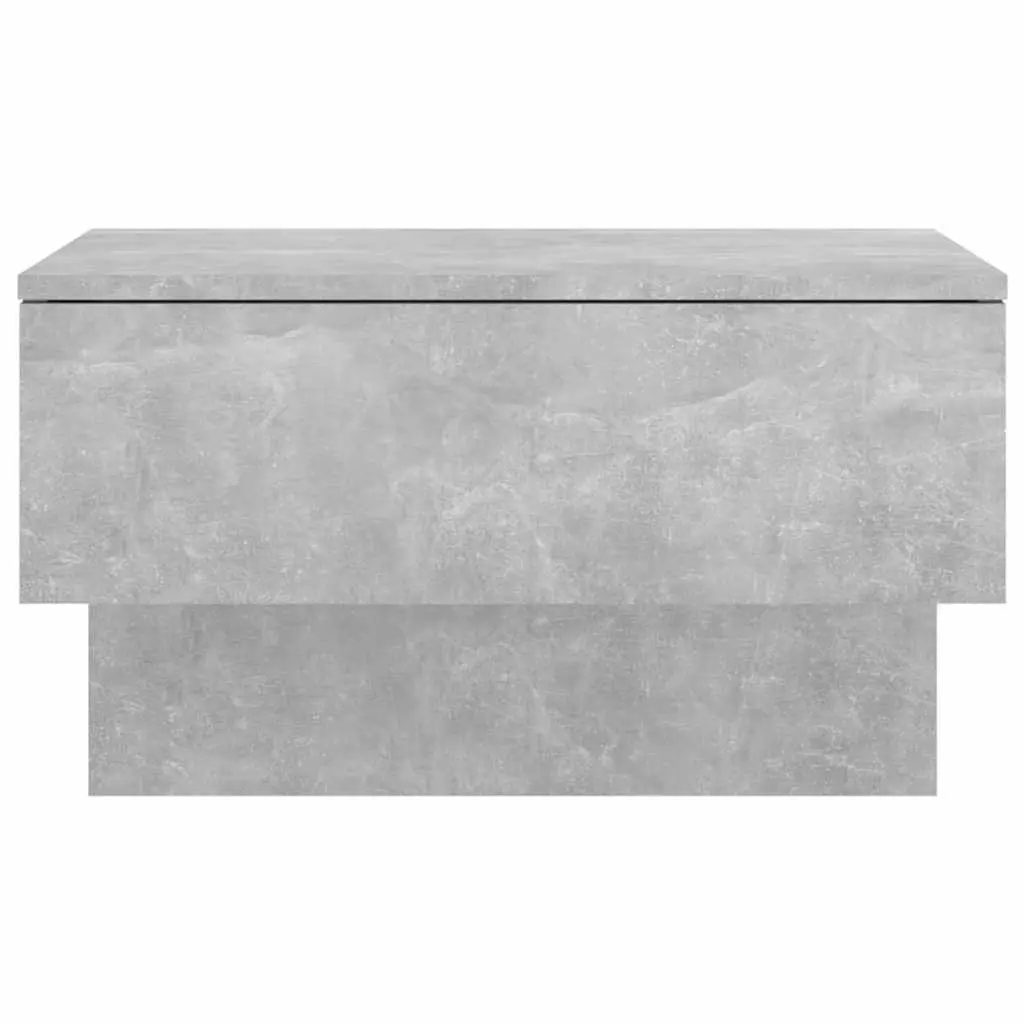 Wall-mounted Bedside Cabinets 2 pcs Floating Storage Grey Engineered Wood