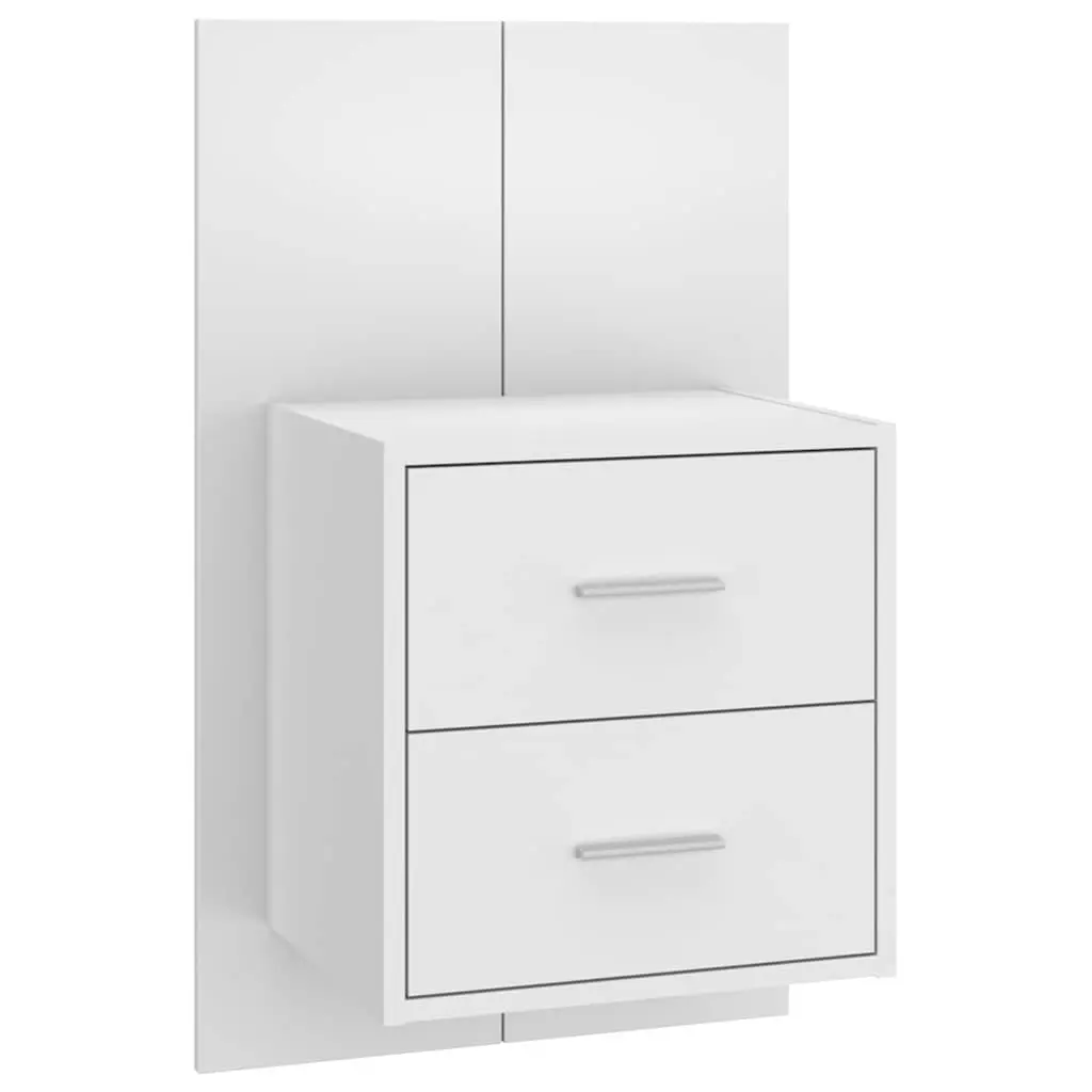 Wall-Mounted Bedside Cabinets 2 pcs