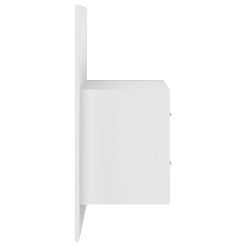 Wall-Mounted Bedside Cabinets 2 pcs