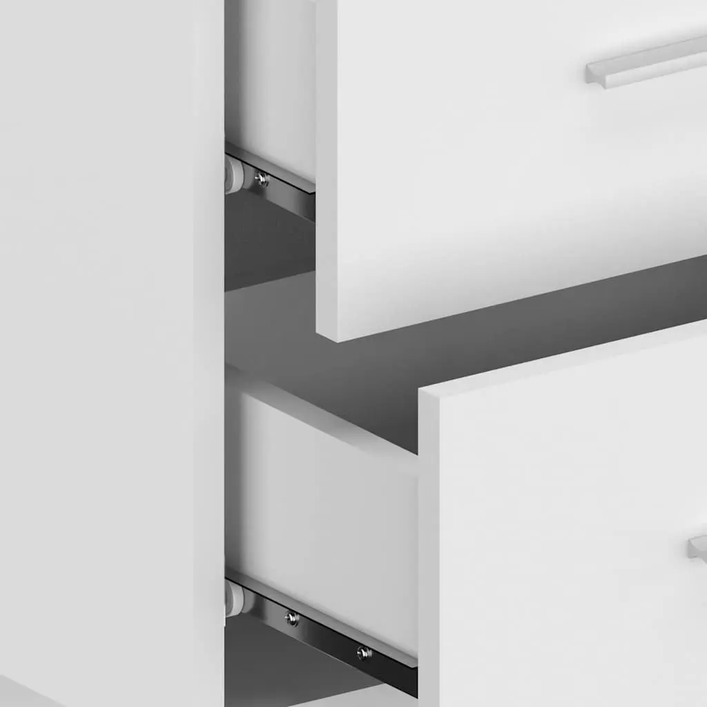 Wall-Mounted Bedside Cabinets 2 pcs