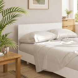 Specifications for 160cm White Engineered Wood Headboard