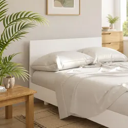 Specifications for 160cm White Engineered Wood Headboard