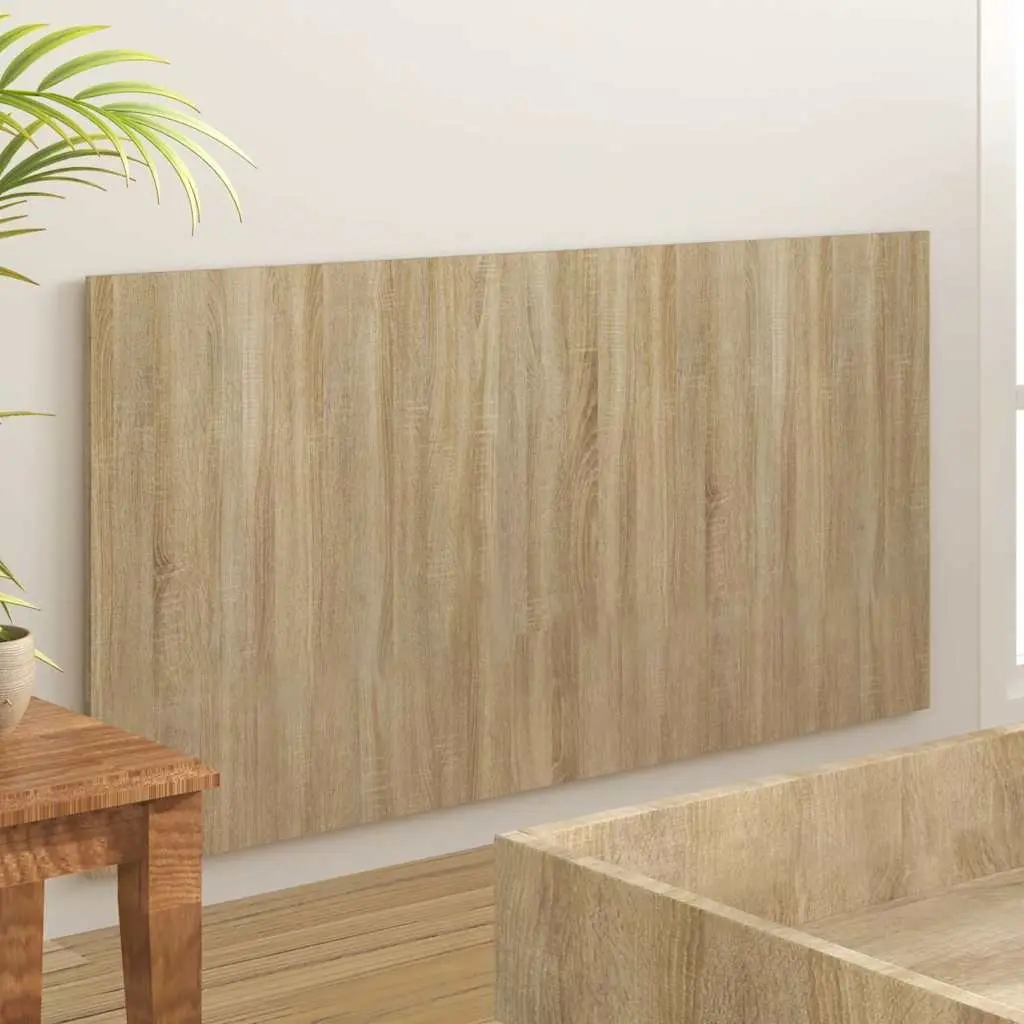 Bed Headboard Bedroom 160cm Brown Engineered Wood