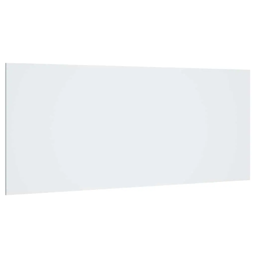 200 cm White Wall-Mounted Engineered Wood Headboard