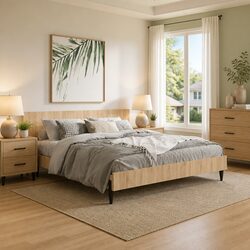 Specifications for Engineered Wood Wall Headboard 240x80cm