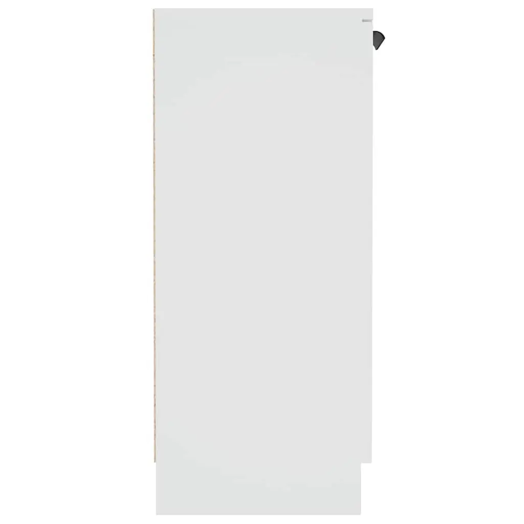 White Sideboard Storage Cabinet 60x30x70 cm
