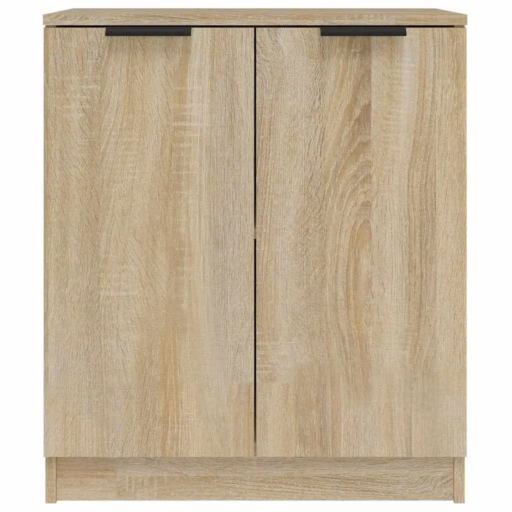 Brown Engineered Wood Storage Cabinet