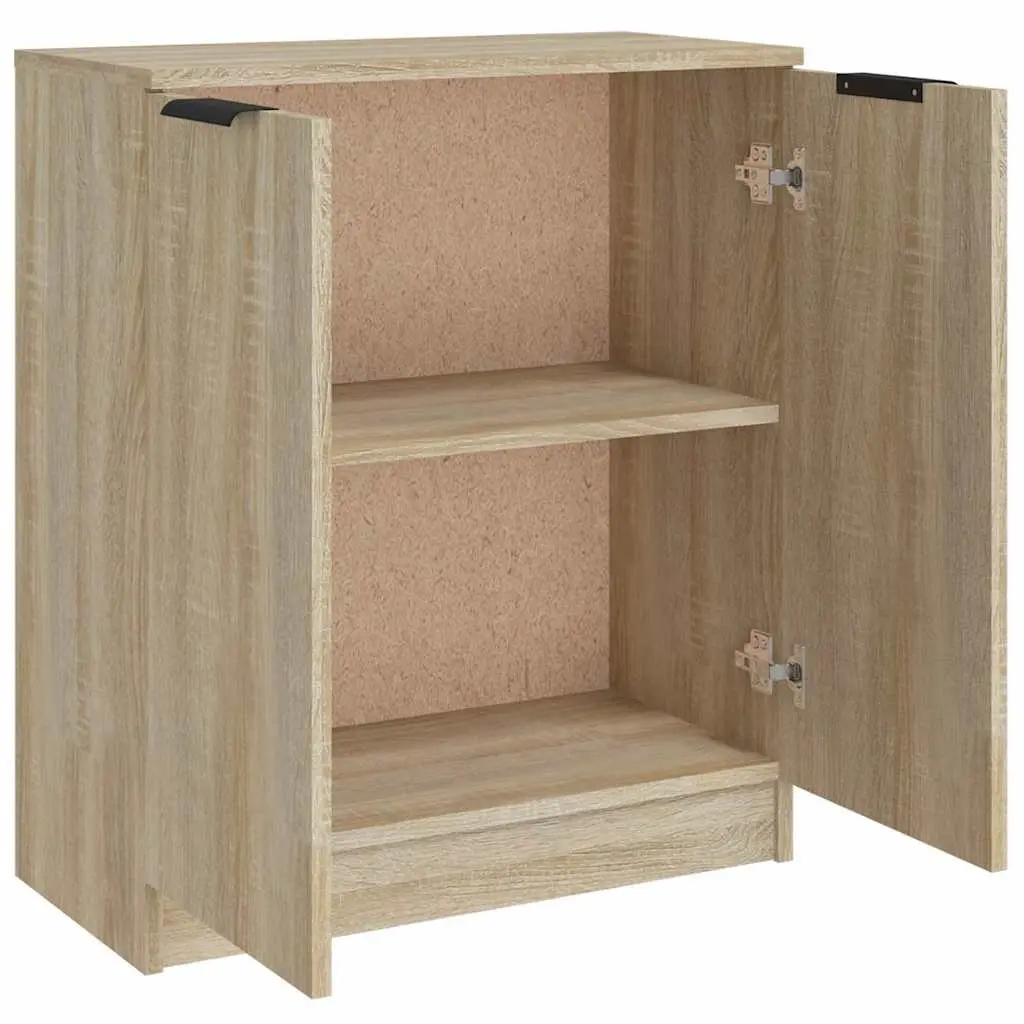 Brown Engineered Wood Storage Cabinet