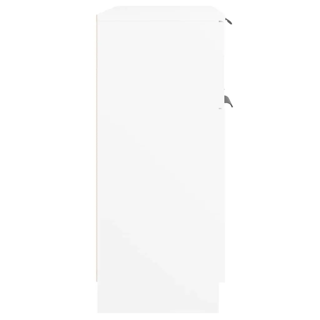 Sideboard for Storage White 60x30x70 cm with Drawer and Doors Display Furniture