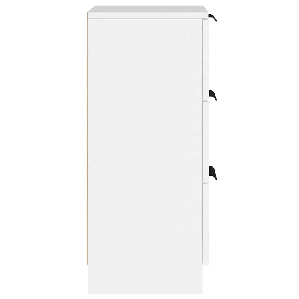 Sideboard Storage Cabinet 30x30x70 cm 3 Drawers Living Room Furniture