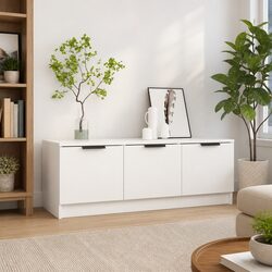 TV Cabinet Dimensions 102x35x36.5 cm in White