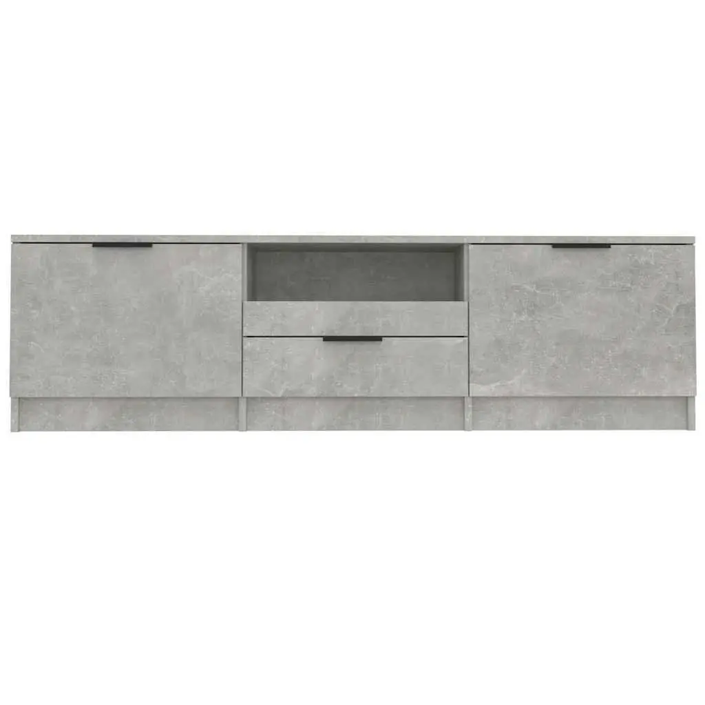TV Cabinet for Living Room Grey Engineered Wood 140 x 35 x 40 cm