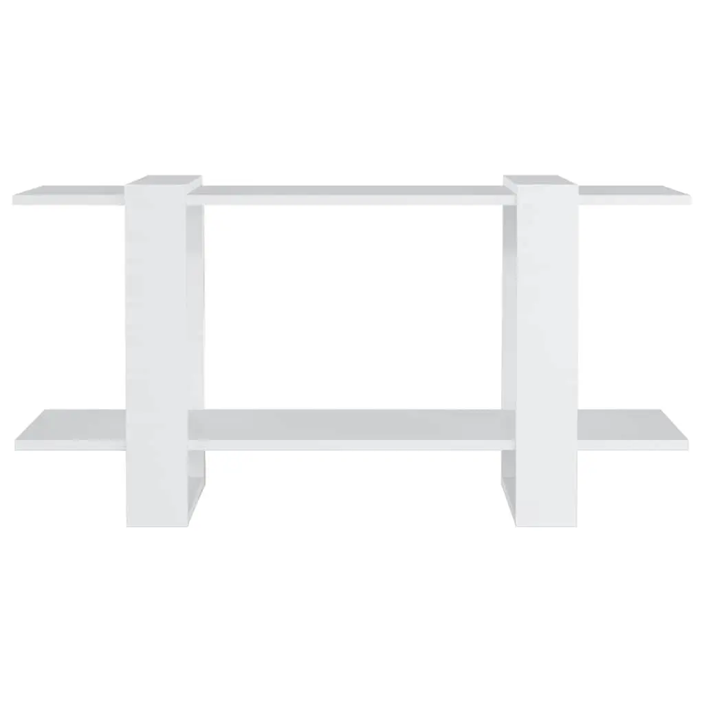 Book Cabinet White Shelving Unit Storage Organizer 100 x 30 x 51 cm
