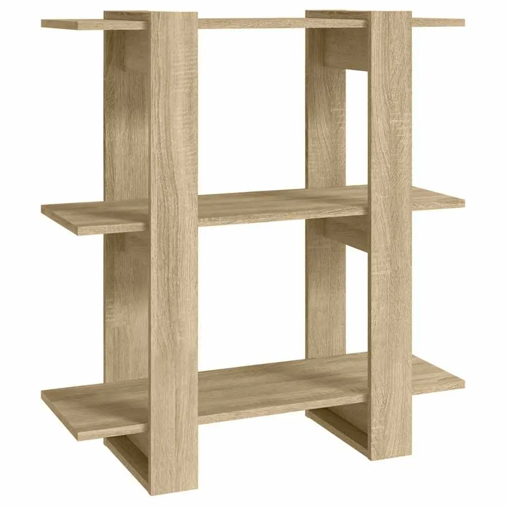 Wooden Book Cabinet with Room Dividing Functionality