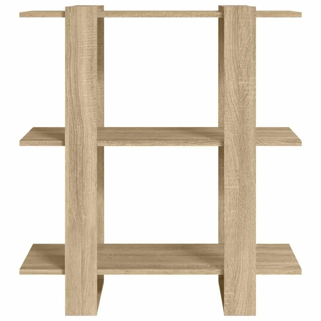 Wooden Book Cabinet with Room Dividing Functionality