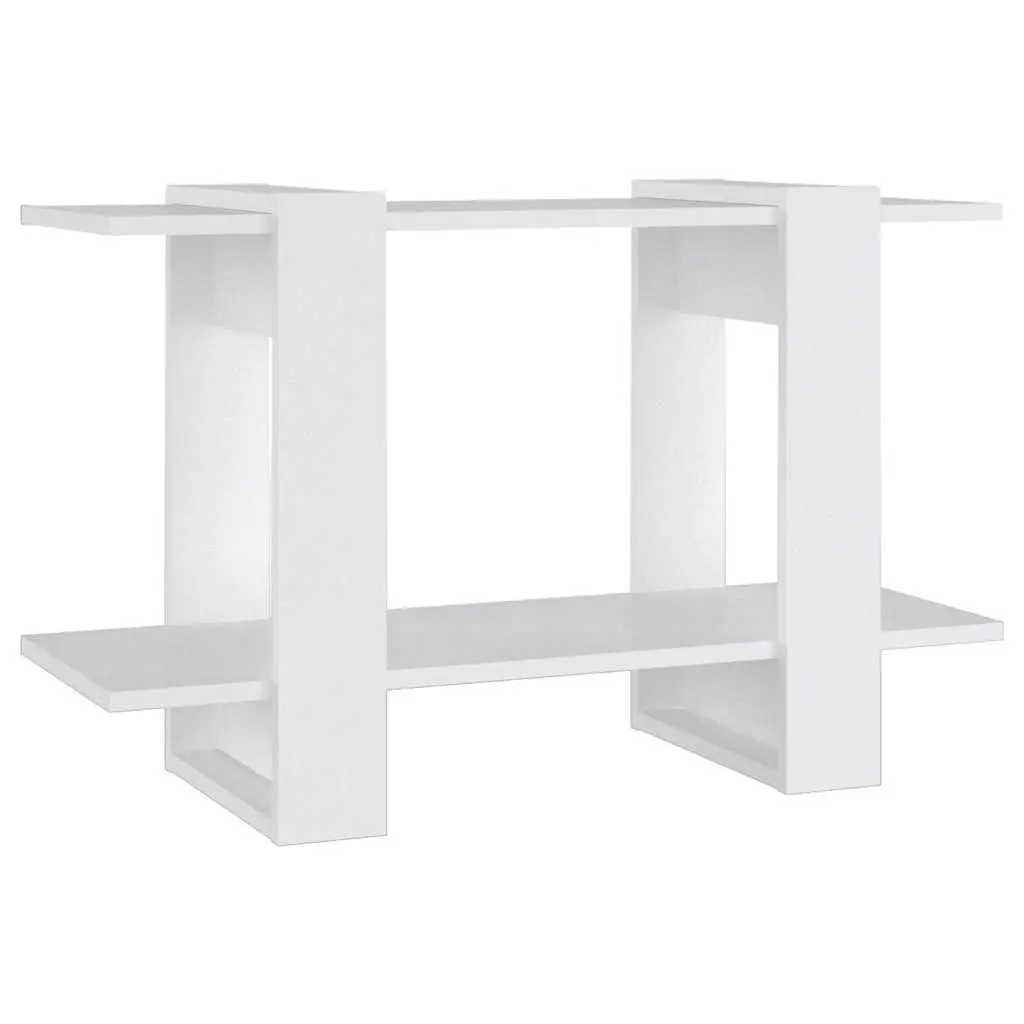 Book Cabinet Room Divider White 80 x 30 x 51 cm