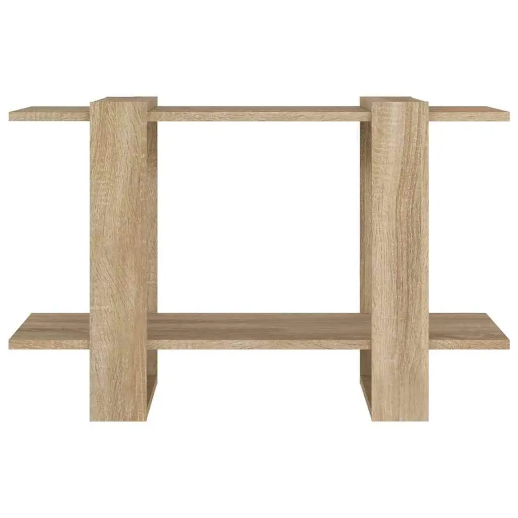 Book Cabinet Room Divider Shelving Unit Brown 80 x 30 x 51 cm