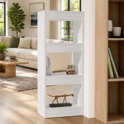 Specifications for White Engineered Wood Book Cabinet