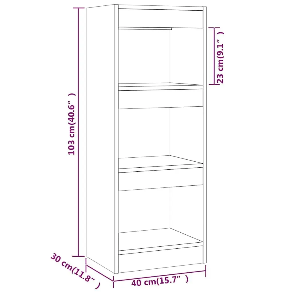 Book Cabinet Room Divider White High Gloss Shelving Unit Storage Bookcase Stand