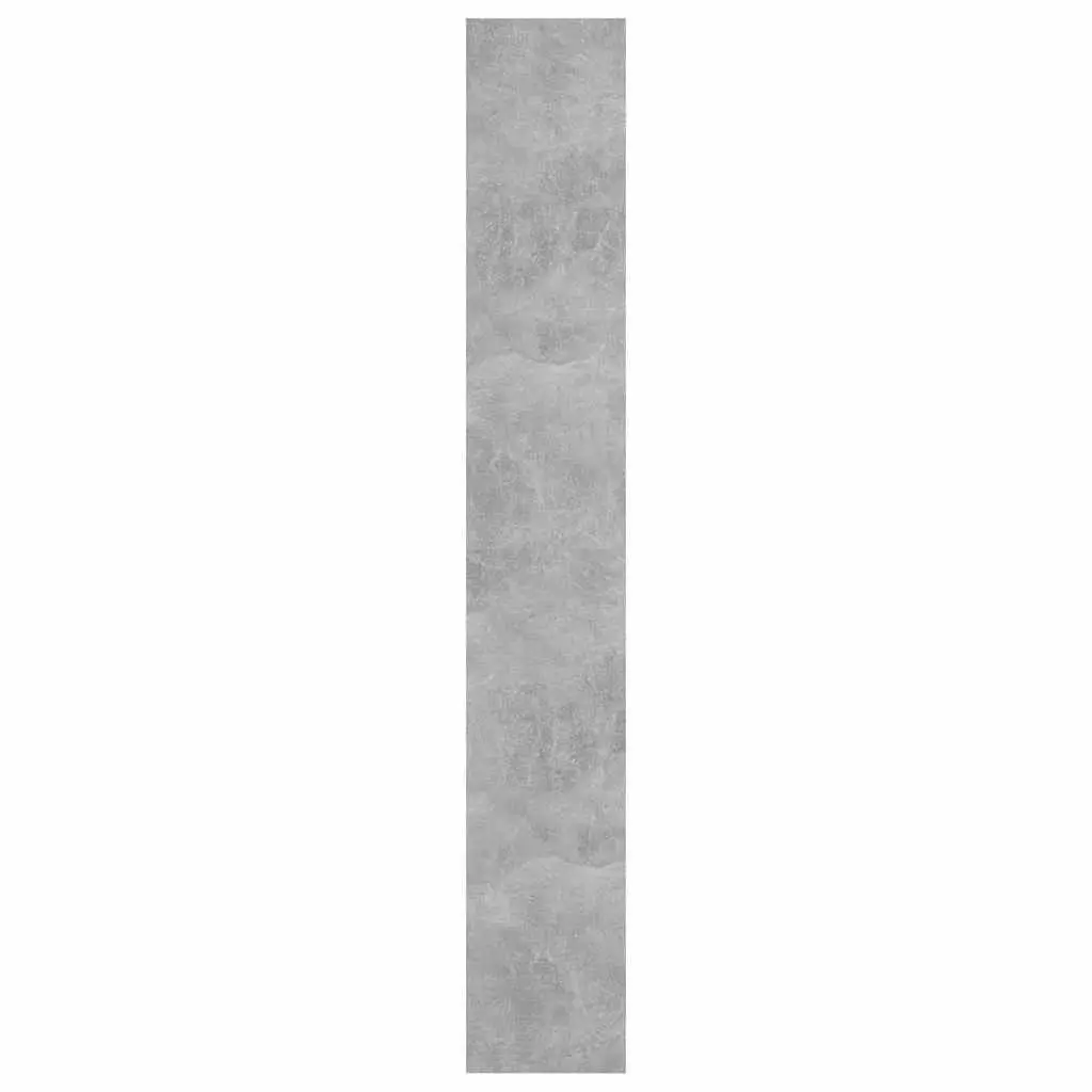 Book Cabinet Room Divider Shelving Unit Storage Grey 60x30x198cm Bookcase