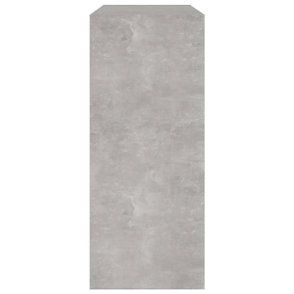 Grey Book Cabinet Storage Shelf Room Divider 80x30x72 cm Engineered Wood