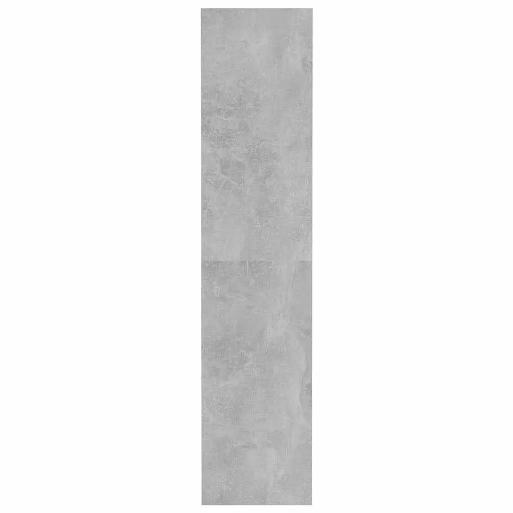 Grey Engineered Wood Book Cabinet