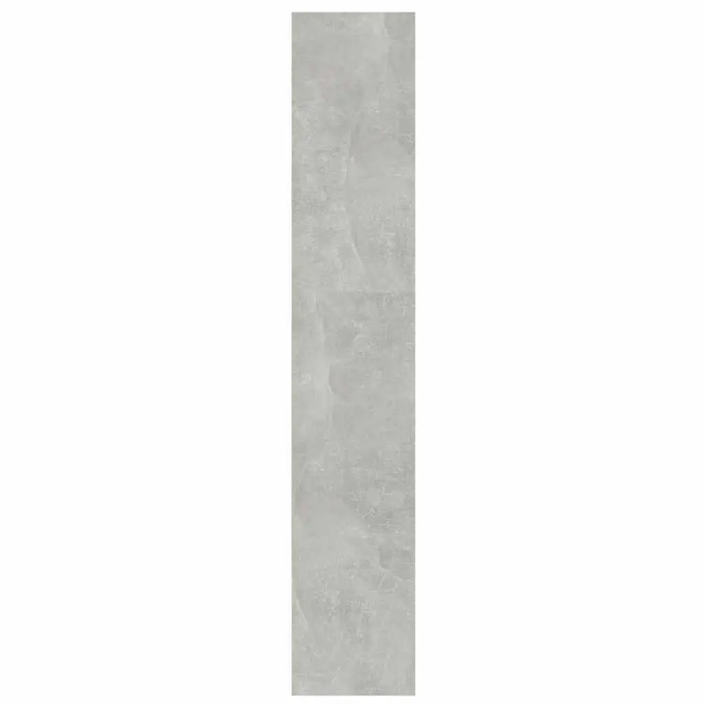 Standing Shelf Grey Book Cabinet Room Divider Organizer for Living Space 100Wx30Dx166Hcm