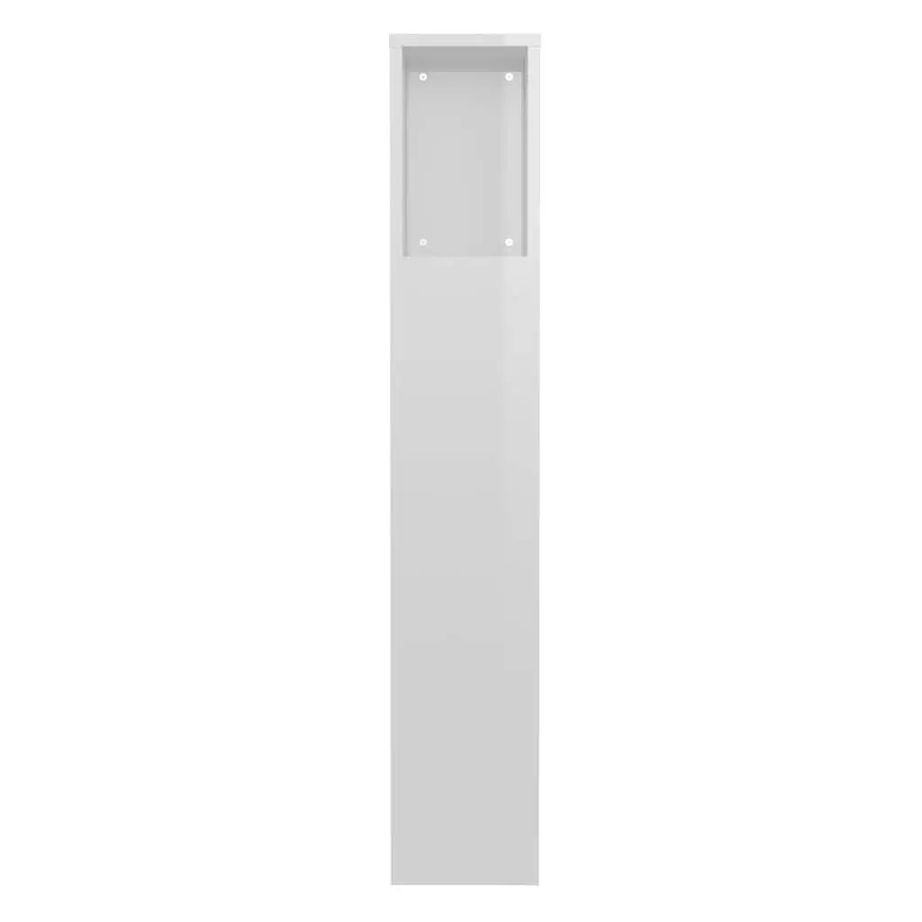 Headboard Cabinet Wall-Mounted Storage Bedroom Furniture 100cm