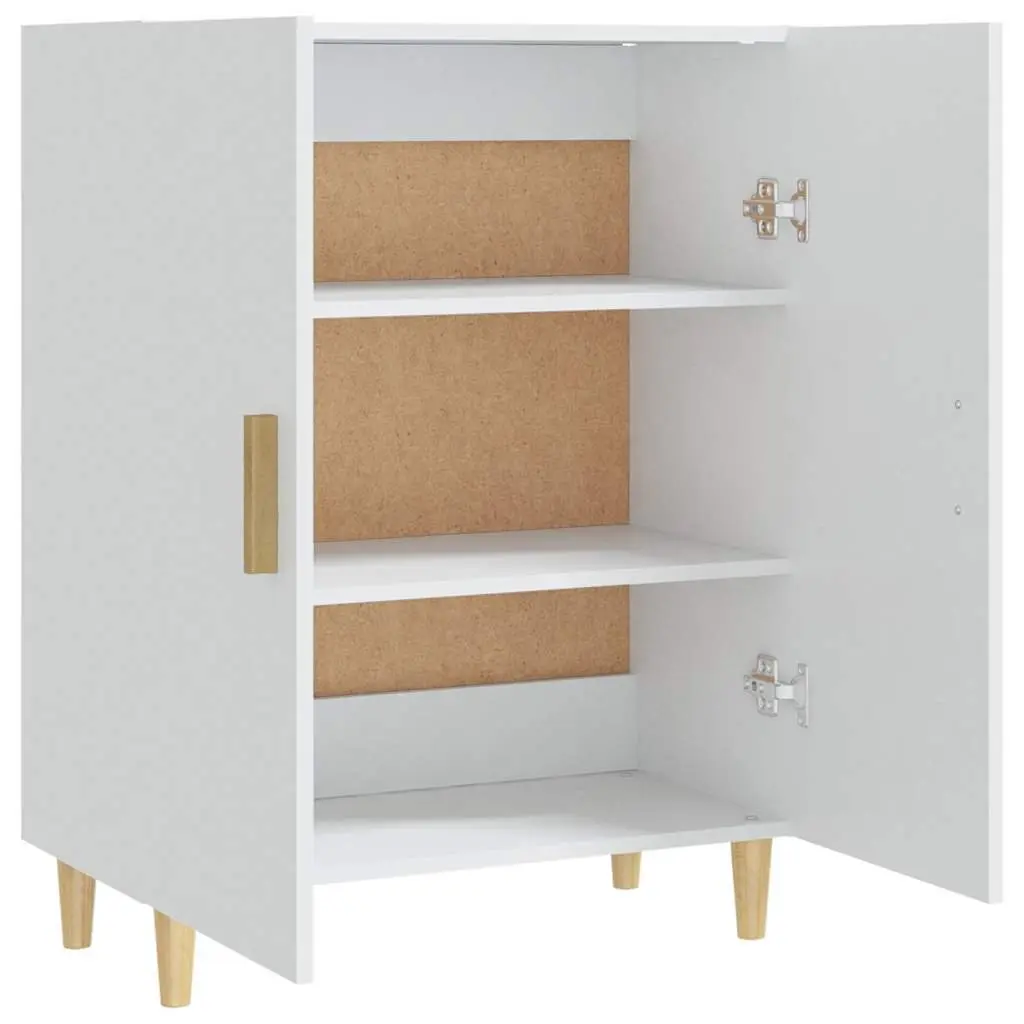 White Sideboard Cabinet Storage Buffet Furniture 70x34x90cm