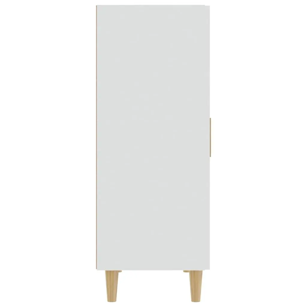 White Sideboard Cabinet Storage Buffet Furniture 70x34x90cm