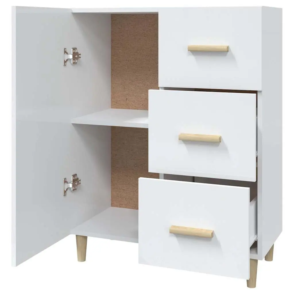 High Gloss White Sideboard