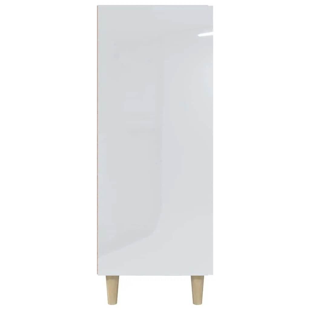 High Gloss White Sideboard