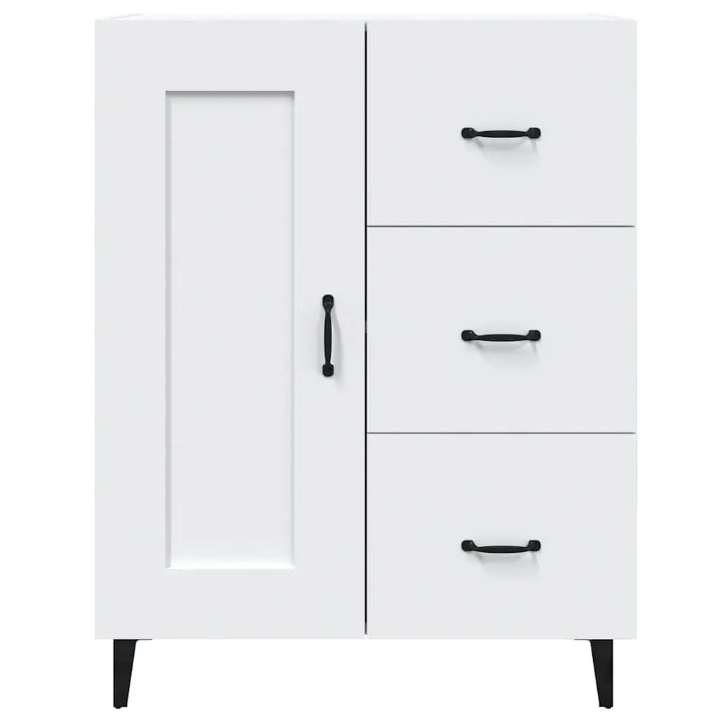 Sideboard Cabinet Storage Buffet Living Room White 69.5W x 34D x 90H cm