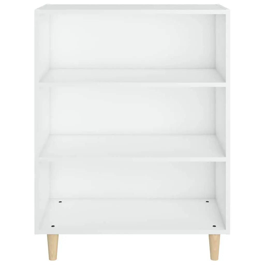 White Sideboard Cabinet Storage Furniture for Living Room Hallway 69.5W x 32.5D x 90H cm