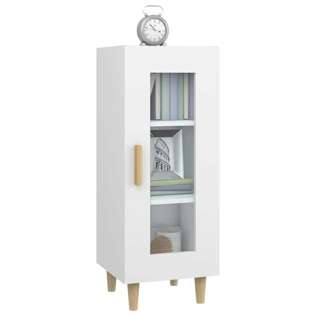 High Gloss White Sideboard Cabinet