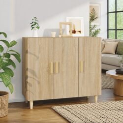 Sideboard Cabinet Specifications: 90x34x80 cm Brown