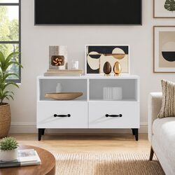 Specifications of White Engineered Wood TV Cabinet