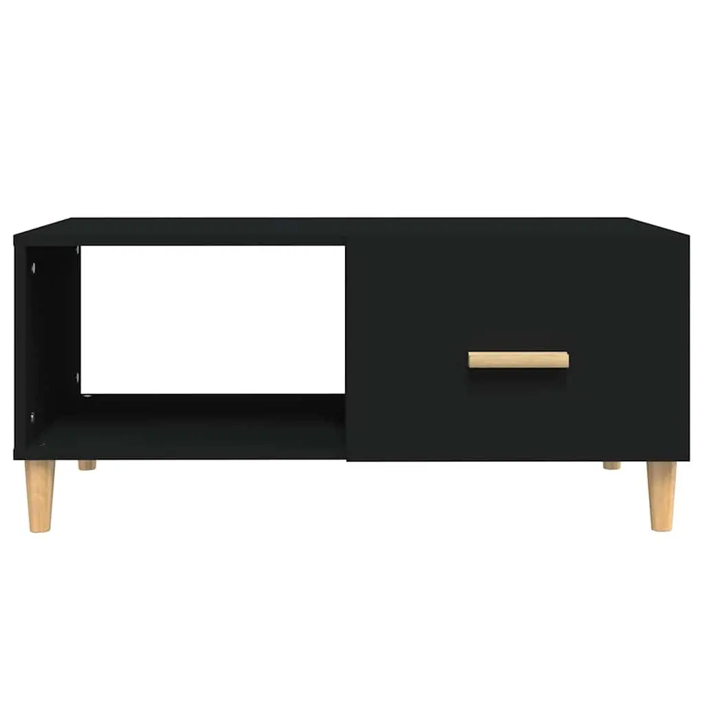 Coffee Table Living Room Black 89.5 x 50 x 40 cm