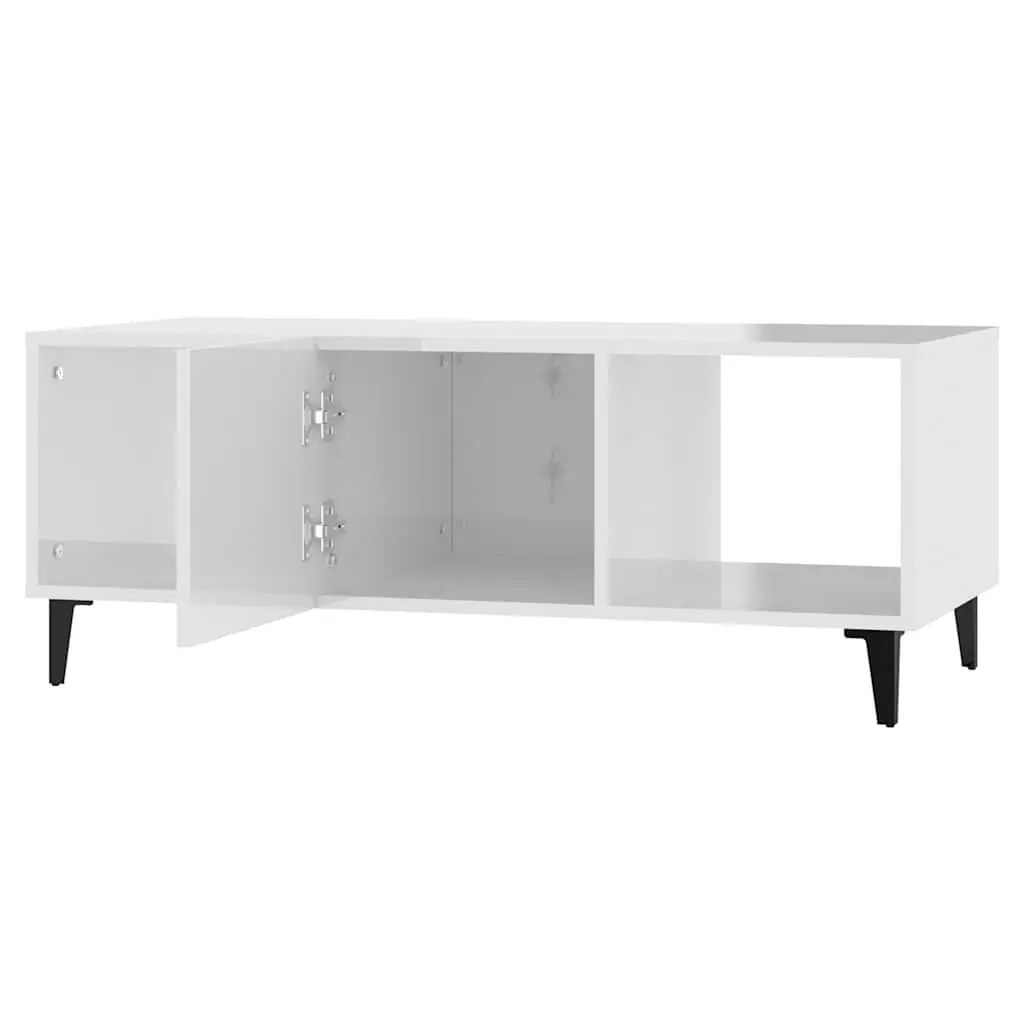 Coffee Table in High Gloss White